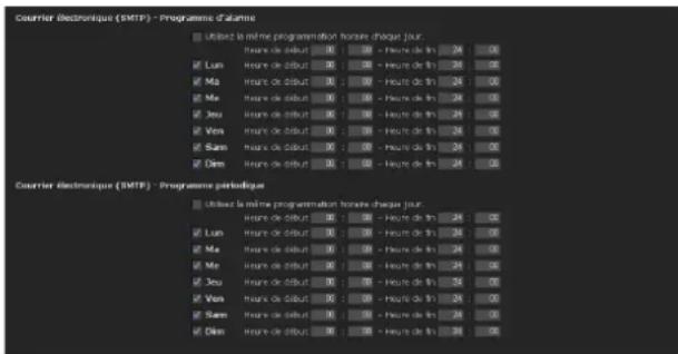 Courter Électronique (SMTP) - Programme d'alume Utilize la même programmation horème chaque jour. Luis Ma Jeu Vena Sam Dén Utilize la même programmation horème chaque jour. Luis Ma Jeu Vena Sam Dén Utilize la même programmation horème chaque jour. Luis Ma Jeu Vena Sam Dén