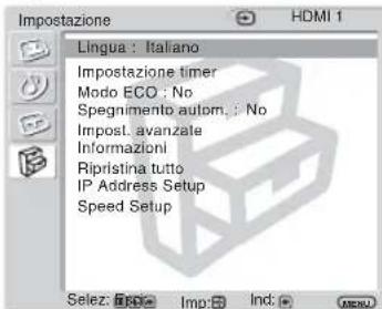 SONY FWD-32LX2F - Impostazioni Consente di impostare/modificare - 2