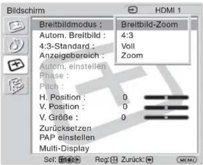 SONY FWD-32LX2F - Bei einem Videogerät als Eingangsquelle - 1