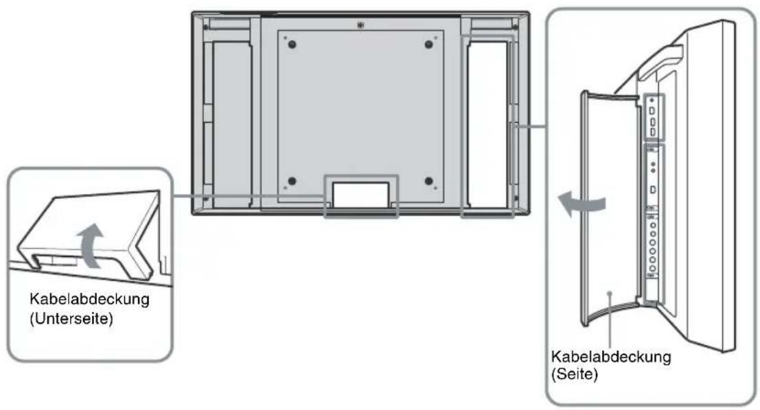 SONY FWD-32LX2F - Umgang mit den Kabeln - 1