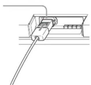 SONY FWD-32LX2F - Conexión del cable de alimentación de ca - 2