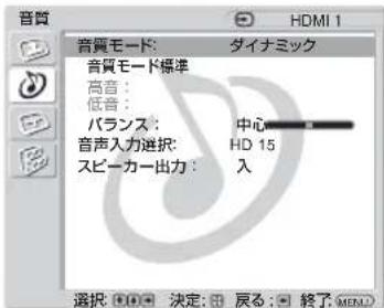SONY FWD-32LX2F - メニュー画面 設定／変更できる項目 - 2