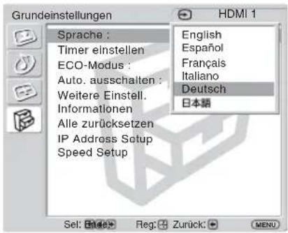 SONY FWD-32LX2F - Grundeinstellungen - 1