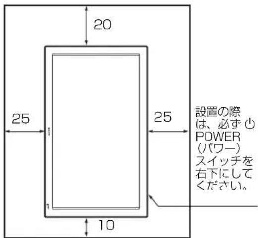 SONY FWD-32LX2F - 垂直方向で使用する場合 - 1
