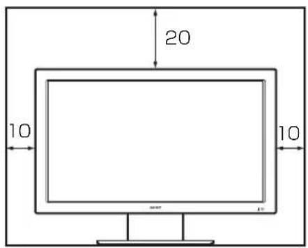 SONY FWD-32LX2F - ディスプレイスタンドを使用する場合 - 1
