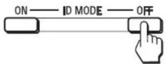 SONY FWD-32LX2F - When all of the setting changes have been completed, press OFF button. - 1