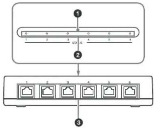 1 STA JS 4 5 6 2 3