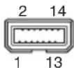 SONY PCS-XG55 - Connecteur TERMINAL (PCSA-B384S/PCSA-B768S) - 1
