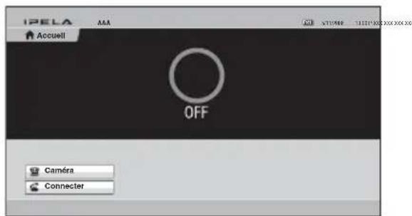 IPELA AAA Accueil OFF Camera Connector