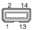 SONY PCS-XG77 - Connecteur TERMINAL (PCSA-B384S/PCSA-B768S) - 1