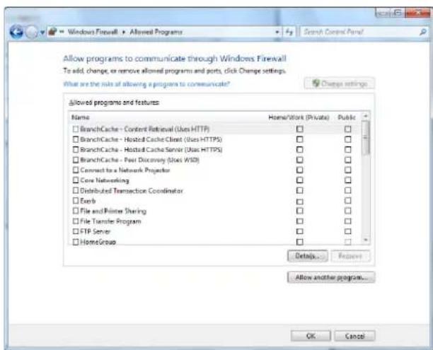SONY SNC-RX530P - Sélectionnez Allow another program... - 1
