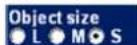 SONY SNC-RX530P - Object size - 1