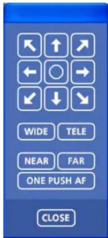 SONY SNC-RX550P - Control panel - 1
