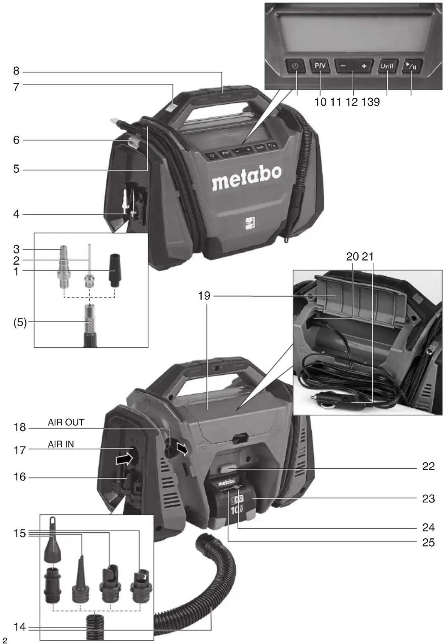 METABO AK 18 Multi - 1