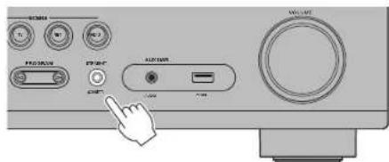 YAMAHA TSR-5830 - 2Tap "Setup". - 4