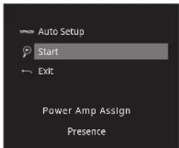 YAMAHA TSR-5830 - Place the YPAO microphone at your listening position and connect it to the YPAO MIC jack on the front panel. - 1