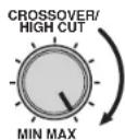 YAMAHA TSR-5830 - Turn on the subwoofer and set the volume to half. - 2