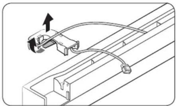 SAMSUNG RT18DG6300SR - STEP 4 Reverse the bar cover and the top hinge - 4