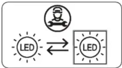 BAUKNECHT KSI 9GF2E - LED-Beleuchtung auswechseln - 2