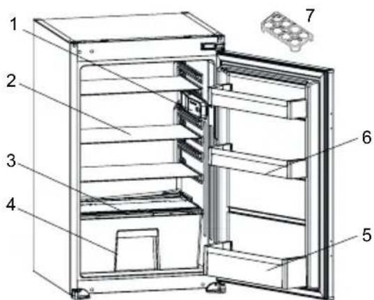 BAUKNECHT KSI 9VF2E - GERÄTEBESCHREIBUNG - 1