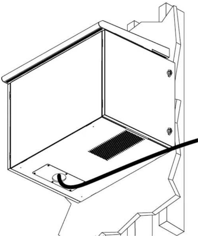Tripp Lite SRN3RG18UHD - Instalando el gabinete en la pared - 2