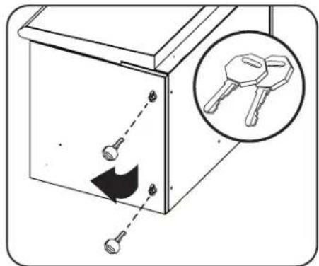Tripp Lite SRN3RG18UHD - Verrous de porte - 1