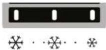 BAUKNECHT KSU 8VF2E - Leds branden Ingestelde temperatuur - 2