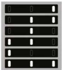 BAUKNECHT KSU 8VF2E - Leds branden Ingestelde temperatuur - 1