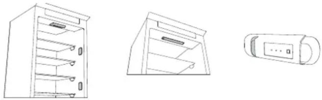 BAUKNECHT KSU 8GF2E - Sustitución de la bombilla led (según el modelo) - 3