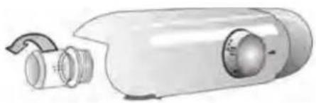 BAUKNECHT KSU 8GF3 - Austauschen der Glühlampe oder LED-Lampe (modellabhängig) - 2