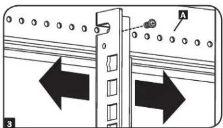 Tripp Lite SRQ18U - Adjusting Mounting Rails - 3