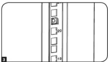 Tripp Lite SRQ18U - Para retirar las tuercas de fijación, invierta los pasos 1-3 - 3