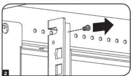Tripp Lite SRQ18U - Adjusting Mounting Rails - 2