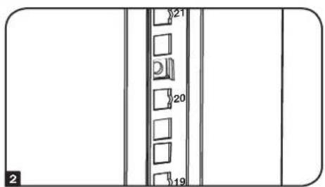 Tripp Lite SRQ18U - To Remove Cage Nuts, Reverse Steps 1-3 - 2