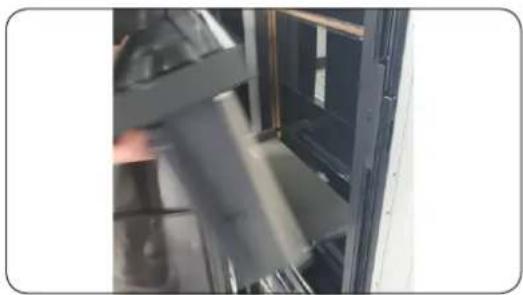 SAMSUNG RW33B99C5TF - To remove the Flex Pantry - 3