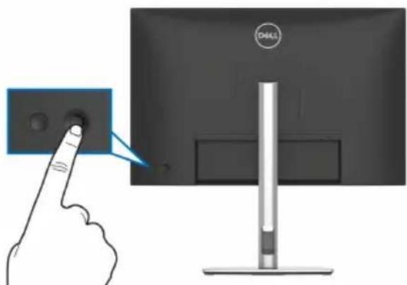 DELL P2425E - Utiliser la manette de contrôle - 1