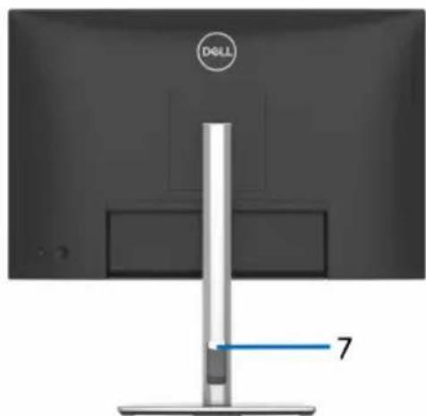 DELL P2425E - Vue arrière - 2