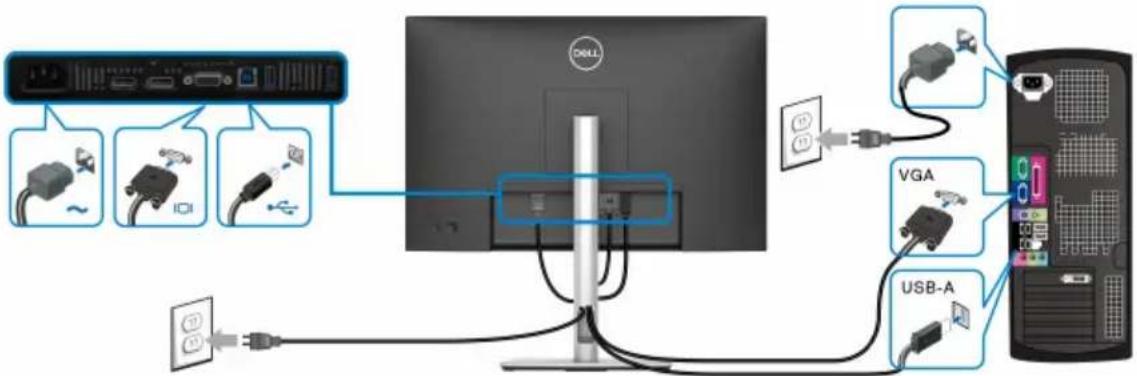 DELL P2425H - Connector votre moniteur - 3