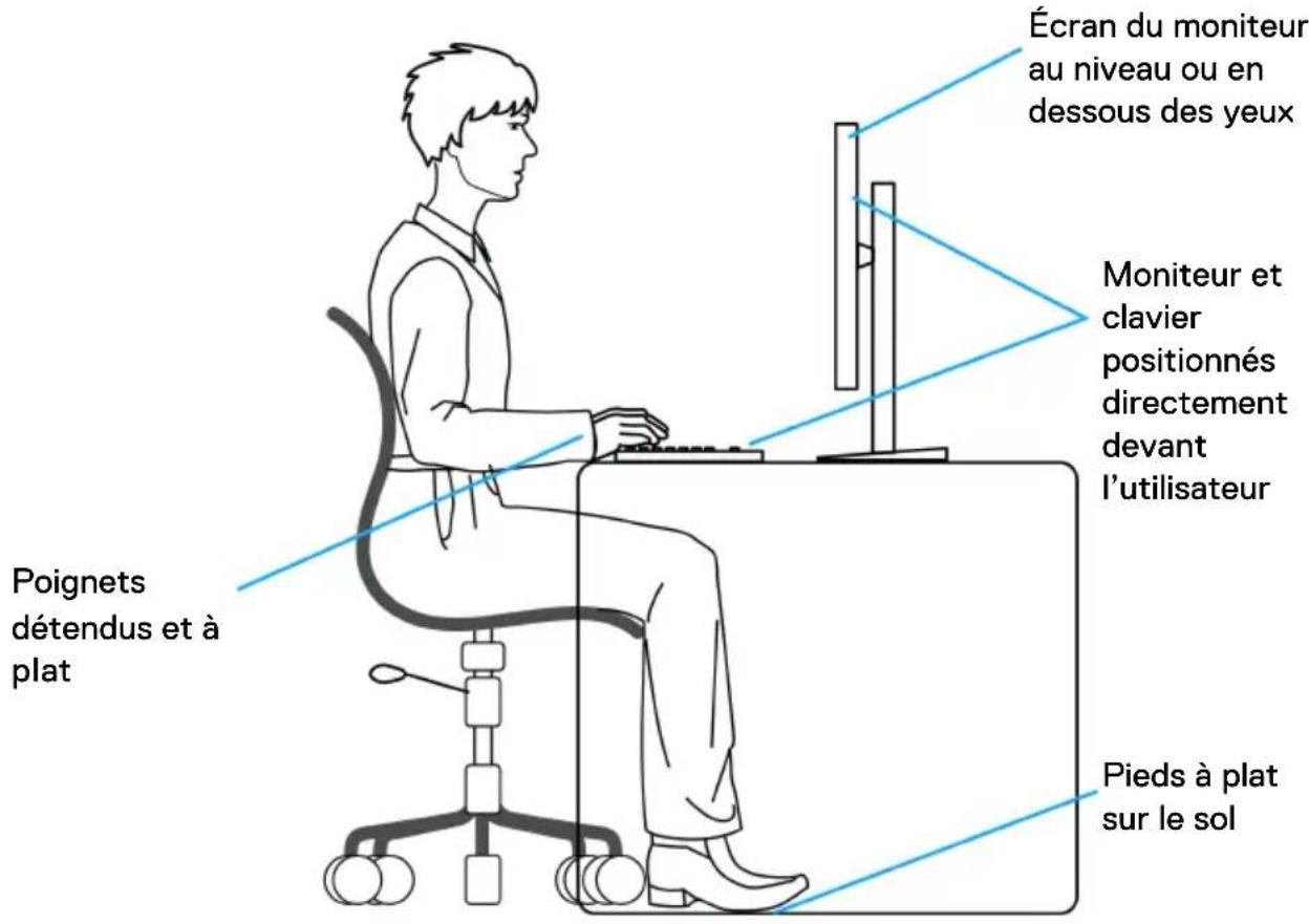 DELL P2425H - Ergonomie - 1