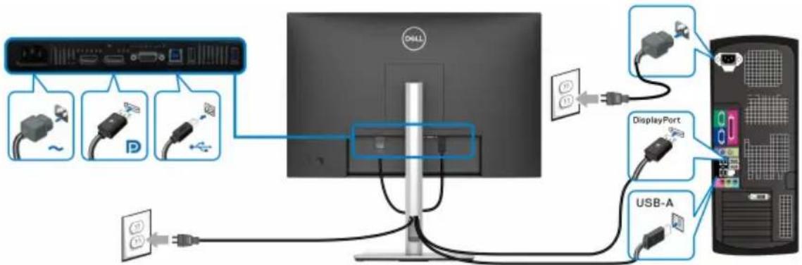 DELL P2425H - Connector votre moniteur - 1