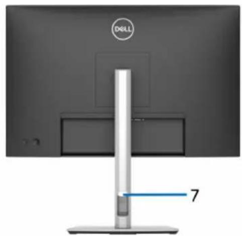 DELL P2425H - Vue arrière - 2