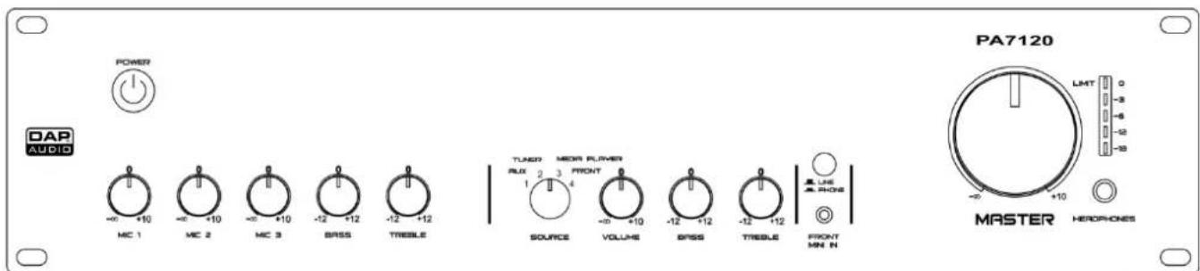 DAP-Audio PA-7120 - Général - 1