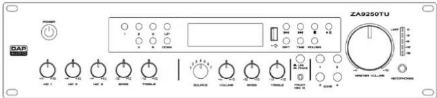 DAP-Audio ZA-9250TU - Le contenu expédié comprend : - 1