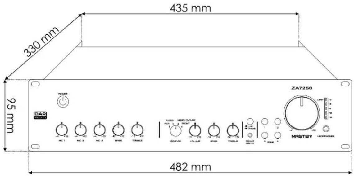 DAP-Audio ZA-7250 - Général - 1