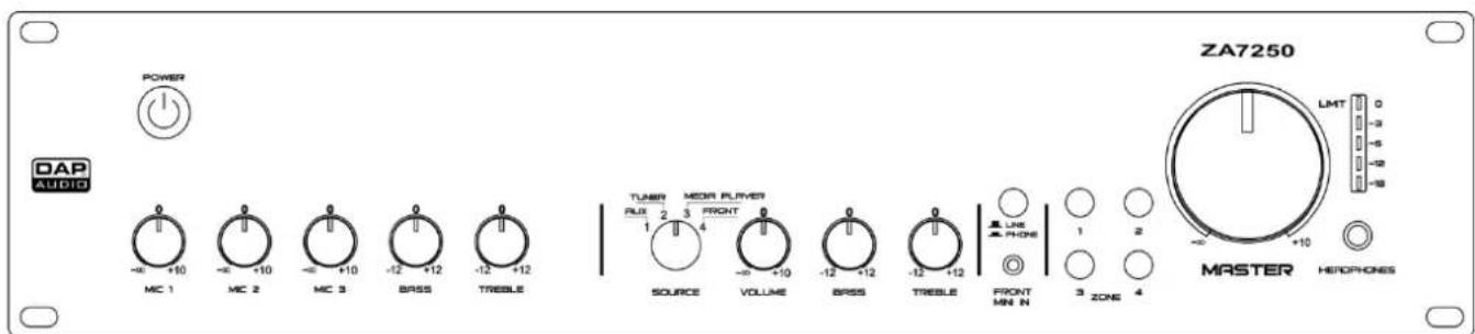 DAP-Audio ZA-7250 - Général - 1
