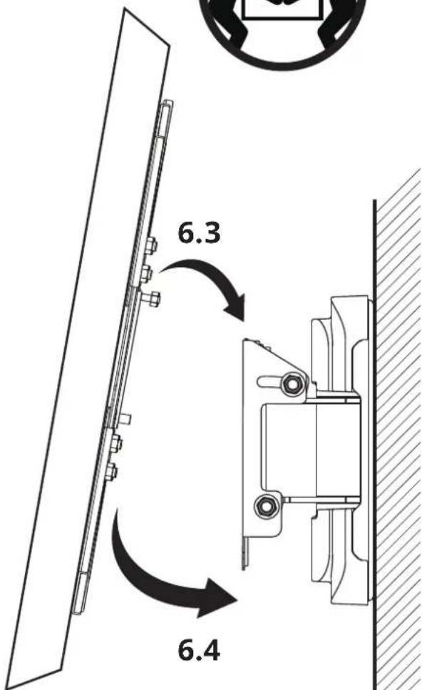 Kanto PS100 - Hang and Secure TV Attachez et sécurisez le téléviseur Cuelgue y asegure el televisor - 3
