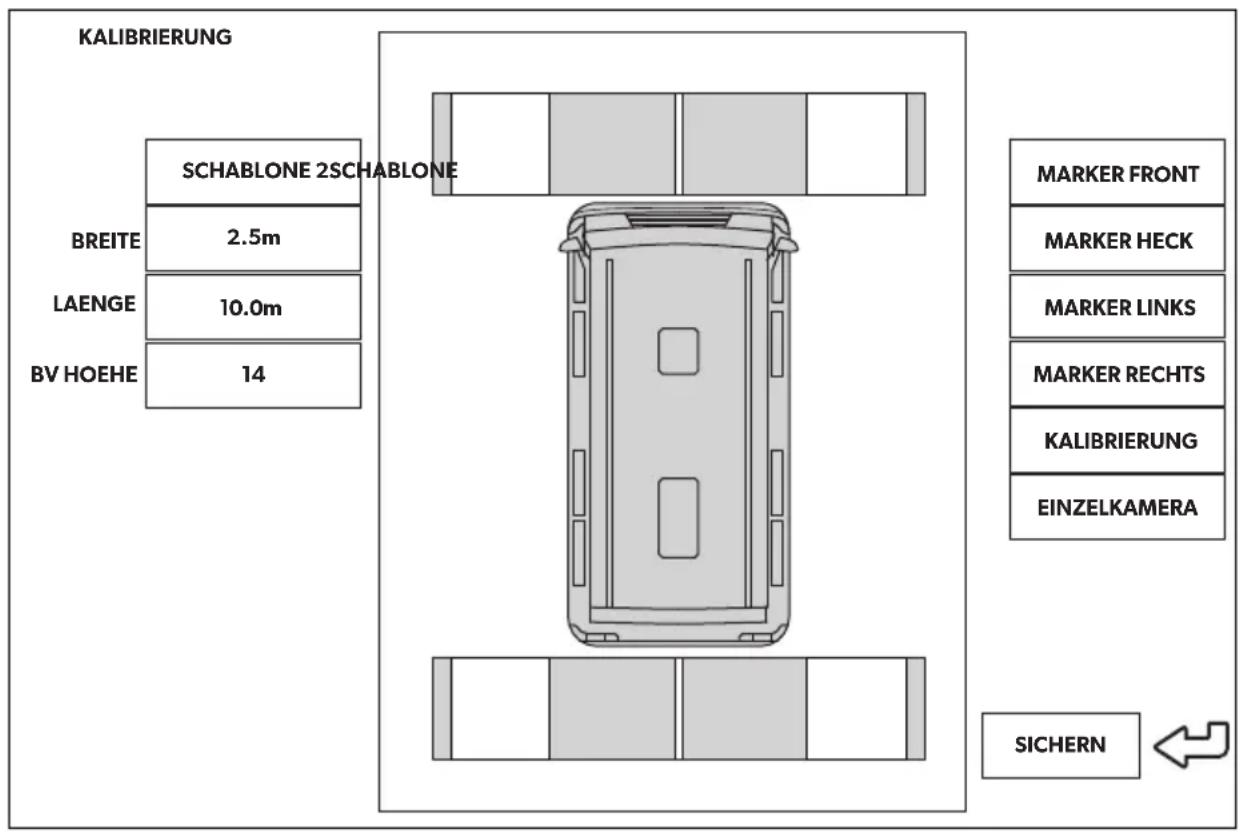 DOMETIC PerfectView CAM 360 AHD - Kalibrierung mit 2 Kalibriermatten - 1