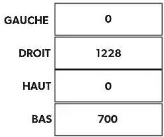 DOMETIC PerfectView CAM 360 AHD - Paramètre VALEURS DE BASE - 3
