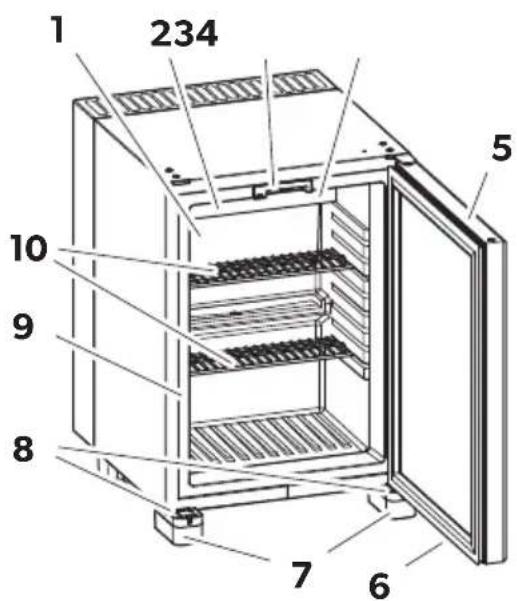 DOMETIC RH429 LDAG - Minibar - 2