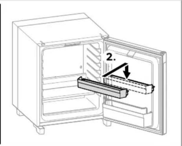 DOMETIC HiPro Care A30SBI - Plassering av dorhylla - 2